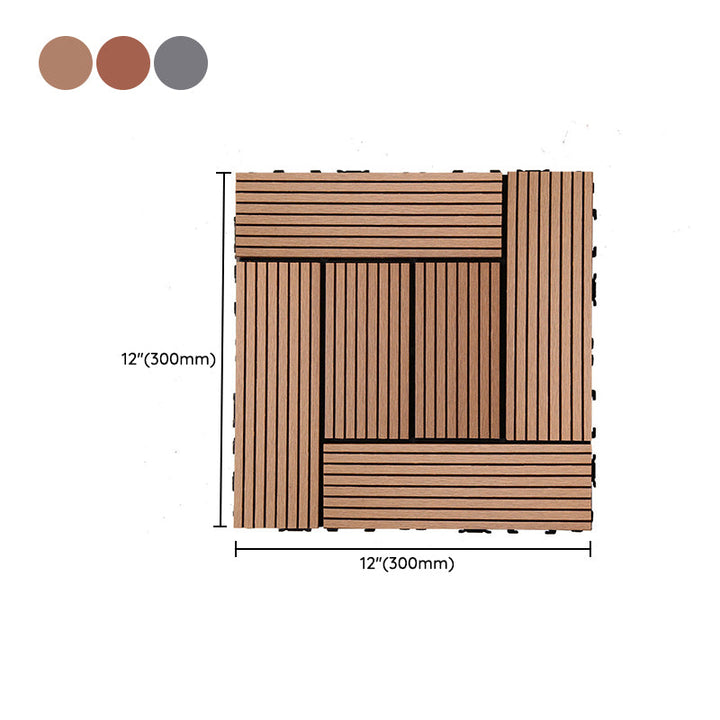 BowLift | Rectangular constructed tiles Water resistant parquet flooring for balcony