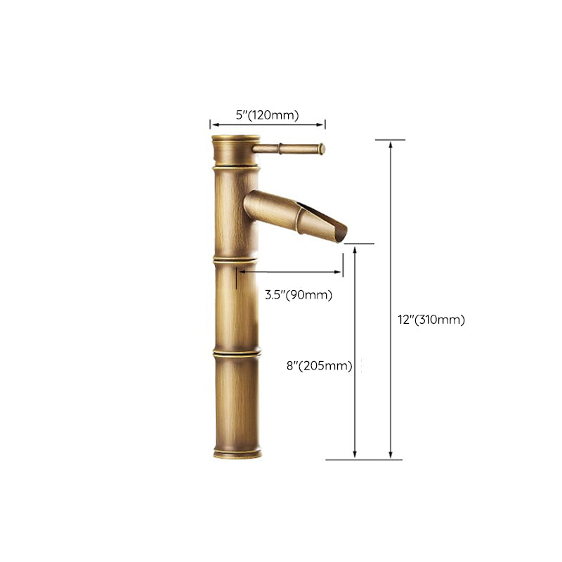 BowLift | Country House Style Basin Mixer Single Hole Bathroom Fitting