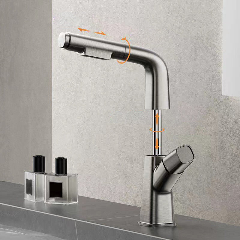 BowLift | Widespread sink faucet Modern tap with single lever