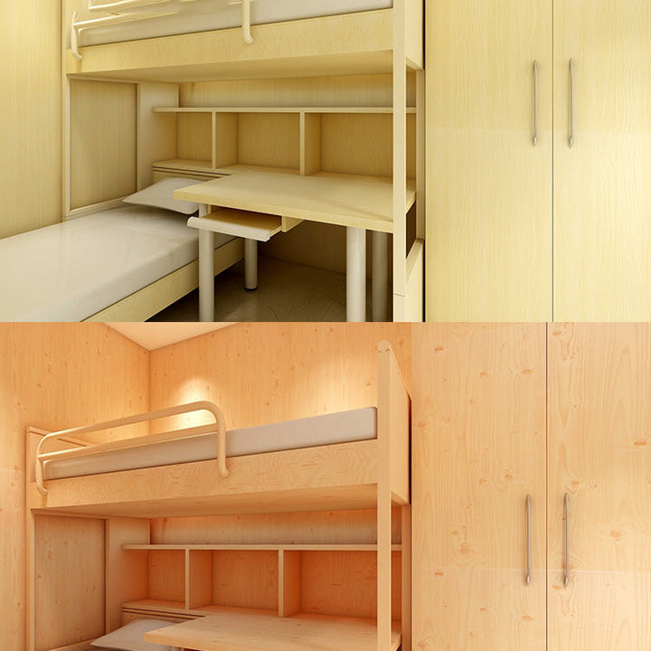 BowLift | Modern Pearl Wainscoting PVC Wood Grain Wall Access Panel Peel and Stick Wall Tile