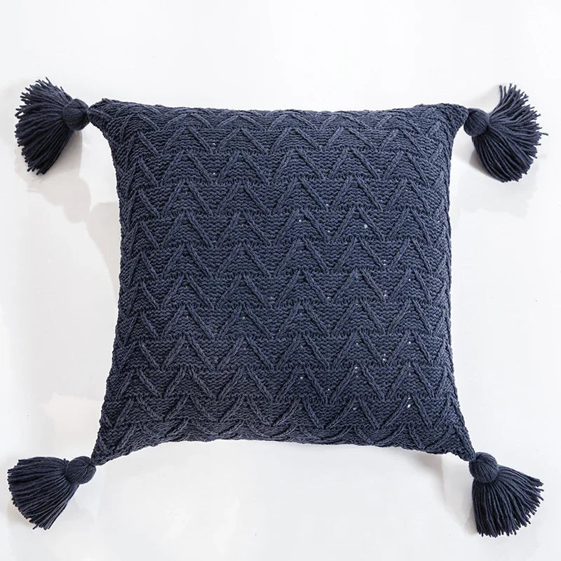 BowLift | Soft Knit Chenille Cushion Cover 18x18 Inch