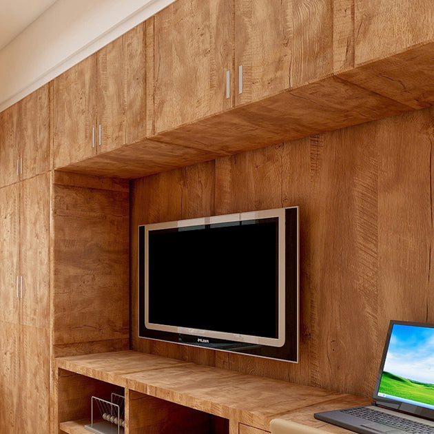 BowLift | Modern Pearl Wainscoting PVC Wood Grain Wall Access Panel Peel and Stick Wall Tile