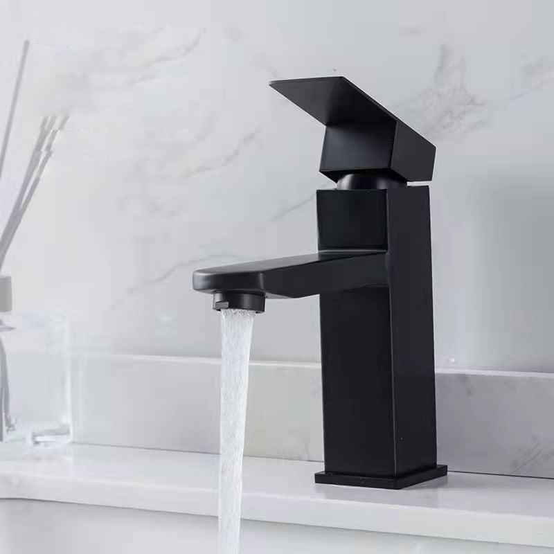 BowLift | Basic Centered Sink Faucet Monochrome Faucet Sink Bathroom Faucet