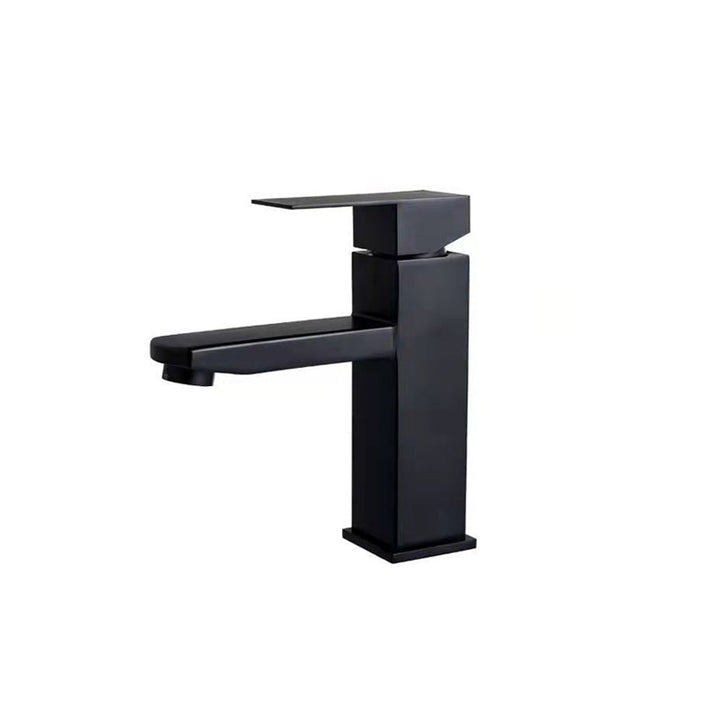 BowLift | Basic Centered Sink Faucet Monochrome Faucet Sink Bathroom Faucet