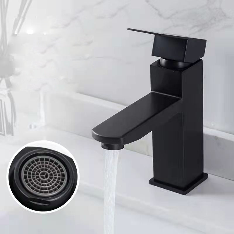 BowLift | Basic Centered Sink Faucet Monochrome Faucet Sink Bathroom Faucet