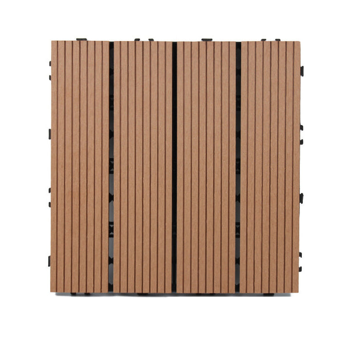 BowLift | Wooden Floor Tile Solid Color Click Lock Non-Slip Outdoor Terrace