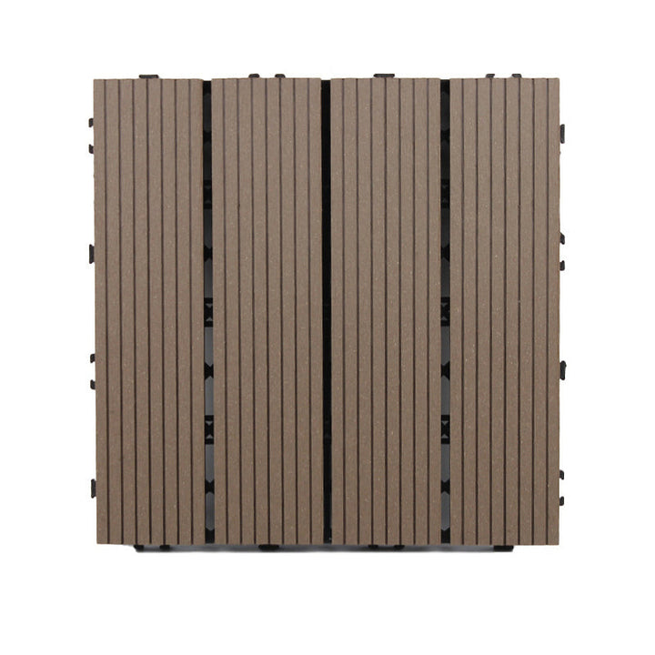 BowLift | Wooden Floor Tile Solid Color Click Lock Non-Slip Outdoor Terrace