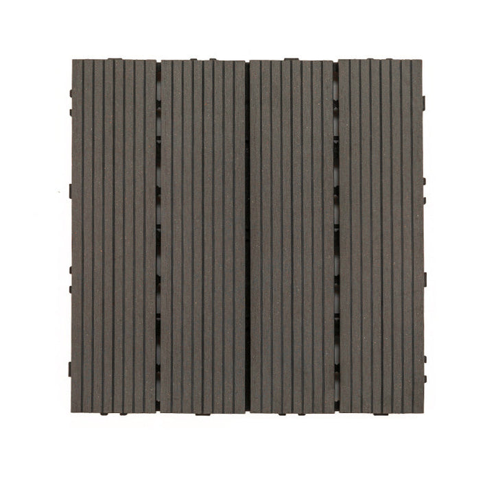 BowLift | Wooden Floor Tile Solid Color Click Lock Non-Slip Outdoor Terrace