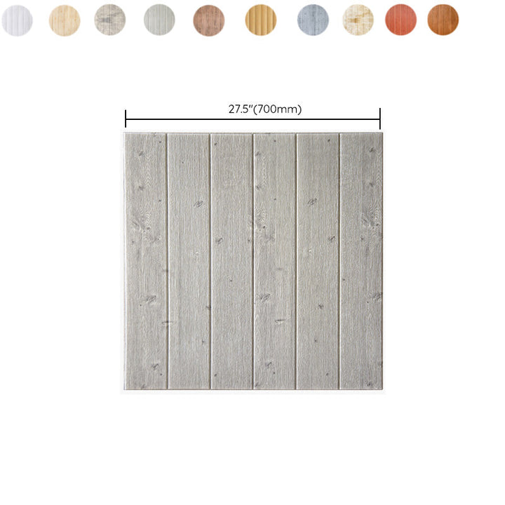 BowLift | Modern Tin Back Panel Smooth Thickened Wall Ceiling Wood Grain Design
