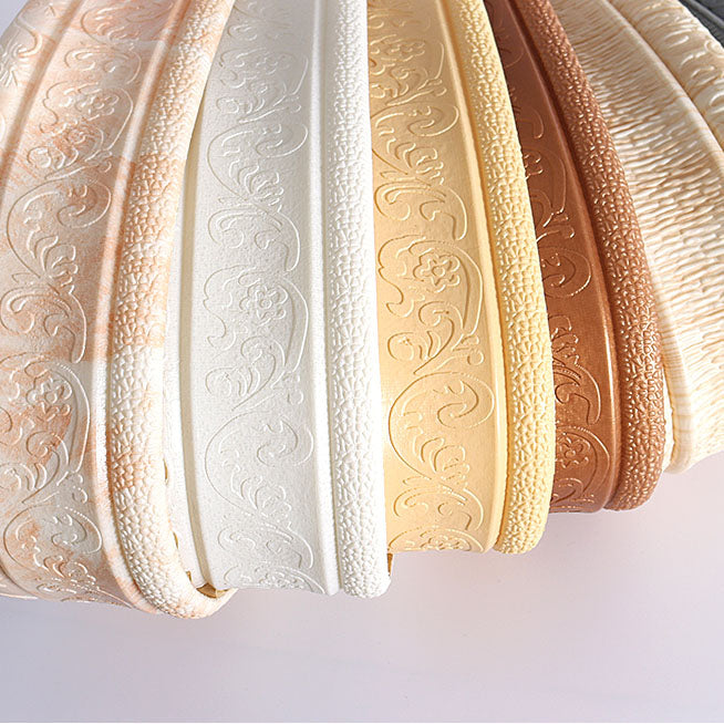 BowLift | Modern PVC Wood Profile Smooth Wood Profile 3D Living Room Set with 1
