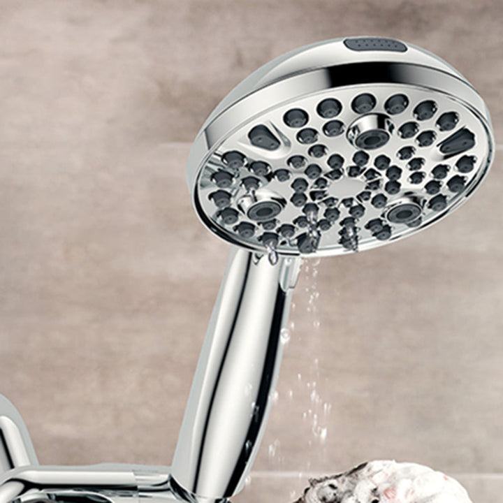 BowLift | Contemporary Shower Combination Adjustable Shower Head Chrome Ceiling Mounted Round Shower Head