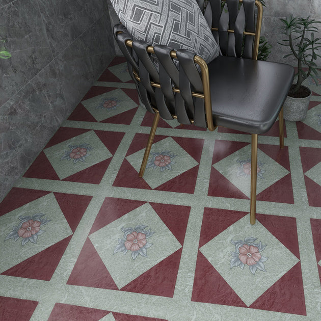 BowLift | Peel and Stick PVC Flooring Matt Vinyl Flooring with Stone Look