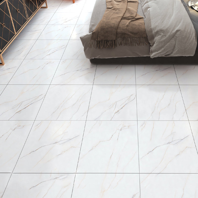 BowLift | Peel and Stick Vinyl Floor Low Gloss PVC Flooring with Marble Look
