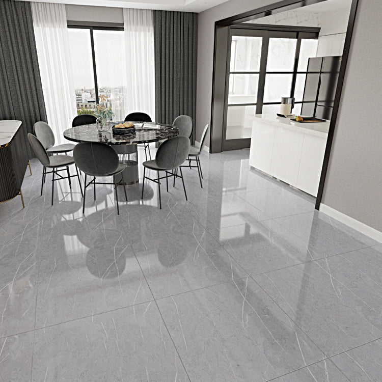 BowLift | Peel and Stick Vinyl Floor Low Gloss PVC Flooring with Marble Look
