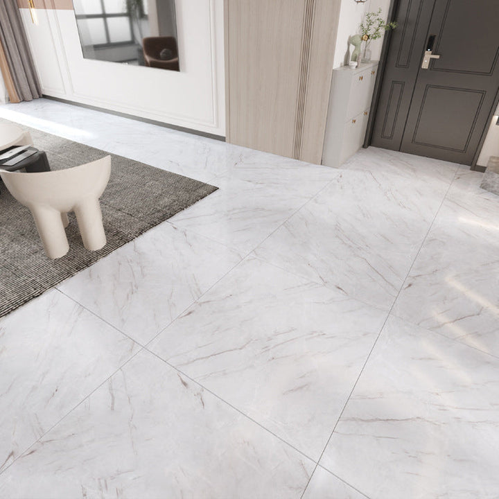 BowLift | Peel and Stick Vinyl Floor Low Gloss PVC Flooring with Marble Look
