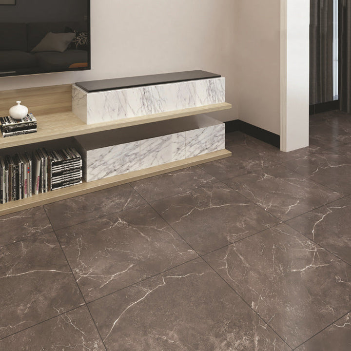 BowLift | Peel and Stick Vinyl Floor Low Gloss PVC Flooring with Marble Look