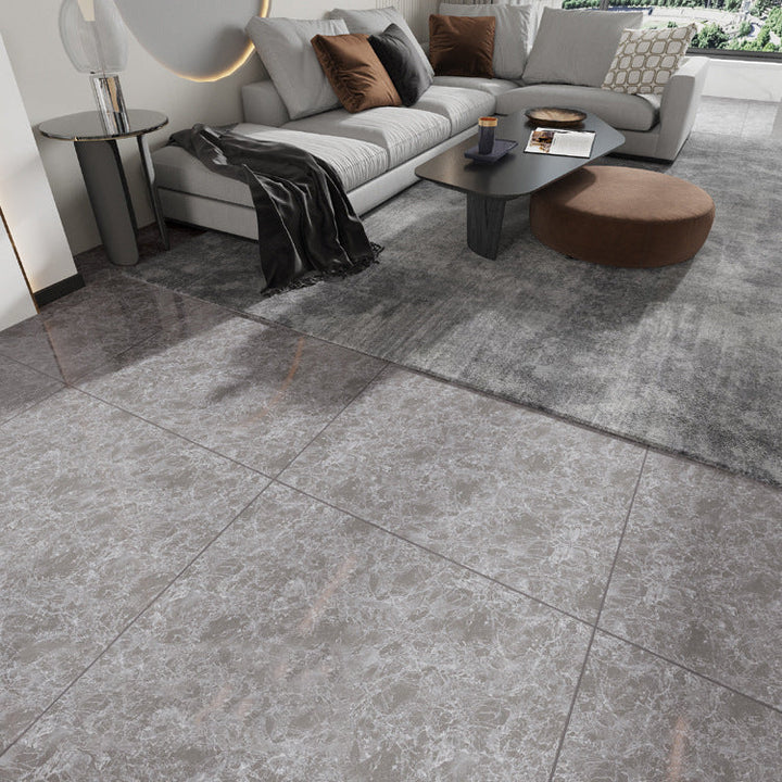 BowLift | Peel and Stick Vinyl Floor Low Gloss PVC Flooring with Marble Look