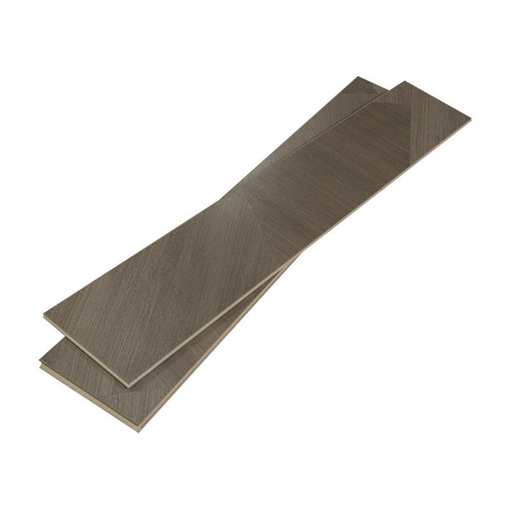 BowLift | Water-resistant laminate click-lock brown wood laminate floor