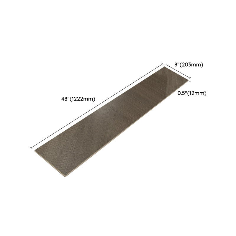 BowLift | Water-resistant laminate click-lock brown wood laminate floor