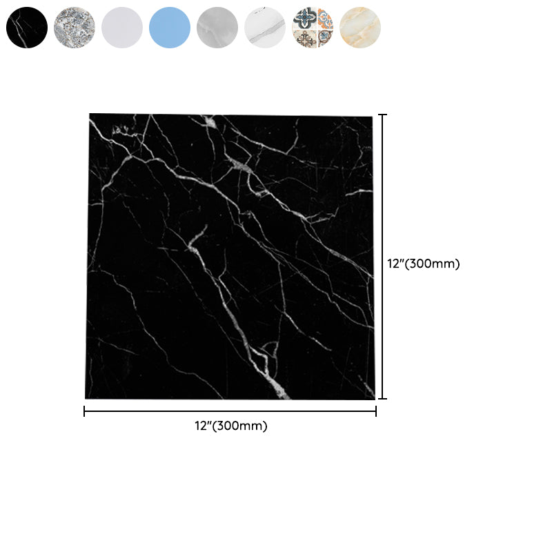 BowLift | Multi-Tonal Style Vinyl Plank Peel and Stick Porcelain Tile Look Vinyl Plank Flooring