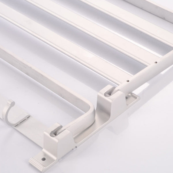 BowLift | Modern 5-piece bathroom accessory set with triangular bath shelf