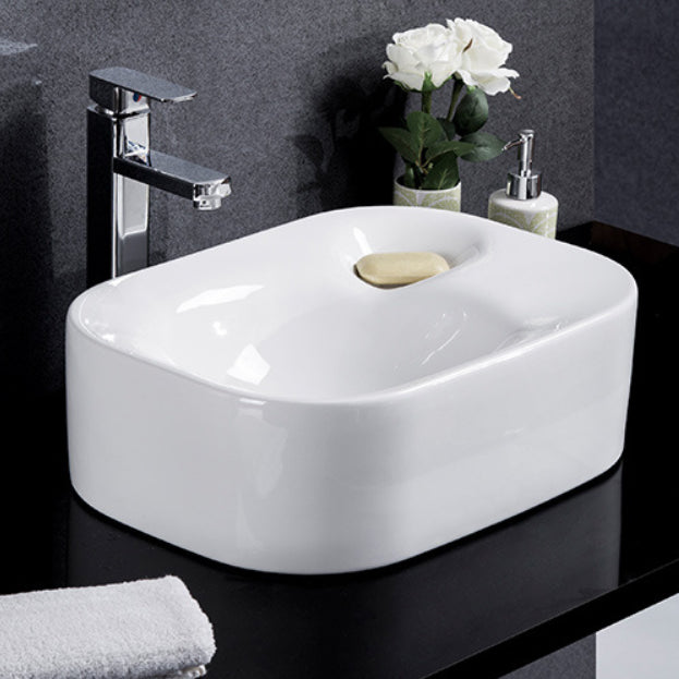 BowLift | Modern Sink Solid Color Porcelain Sink
