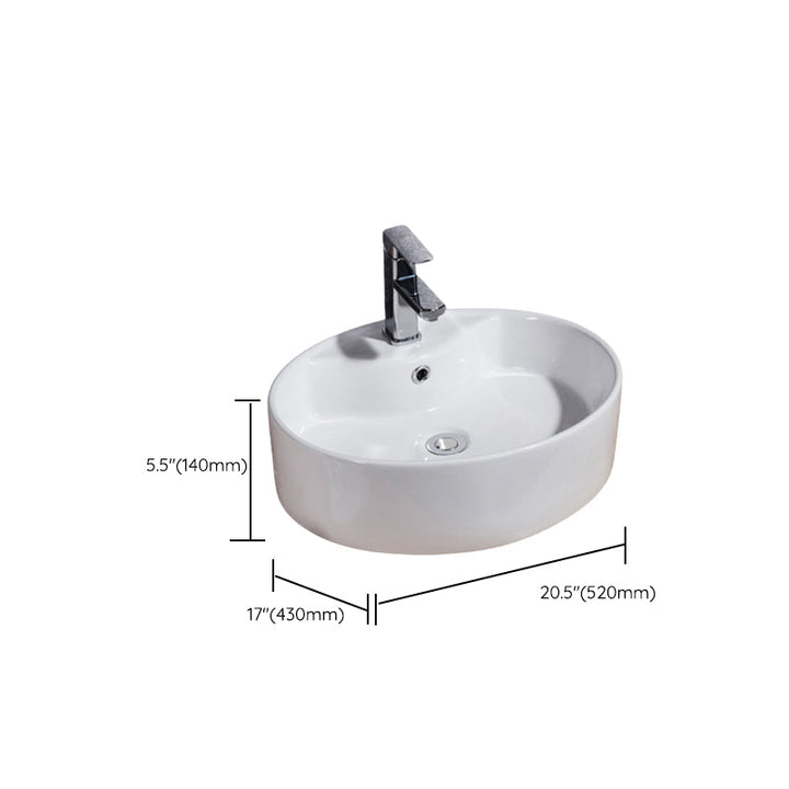 BowLift | Modern Sink Solid Color Porcelain Sink