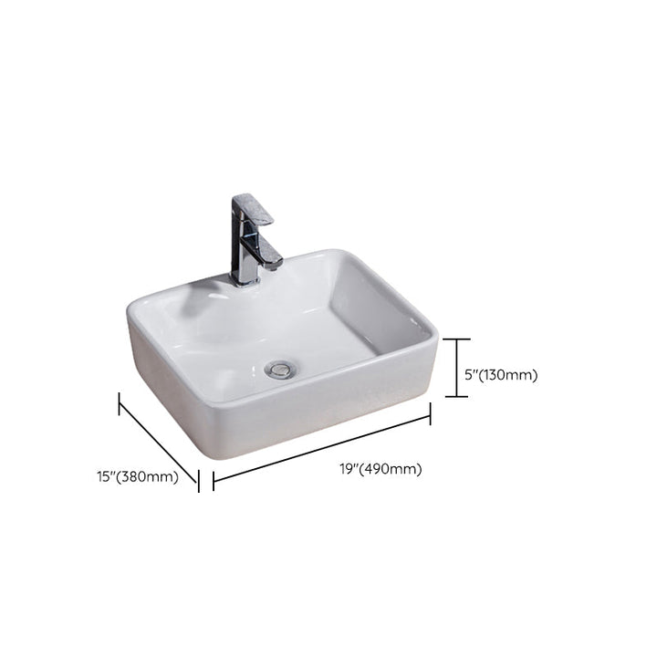 BowLift | Modern Sink Solid Color Porcelain Sink