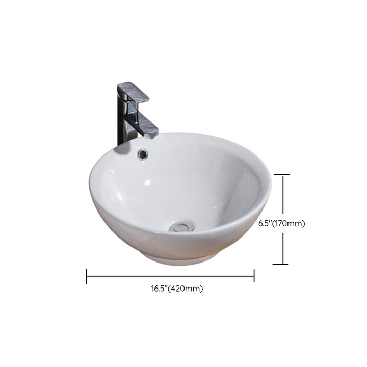 BowLift | Modern Sink Solid Color Porcelain Sink