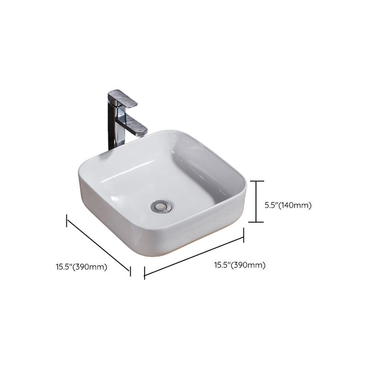 BowLift | Modern Sink Solid Color Porcelain Sink
