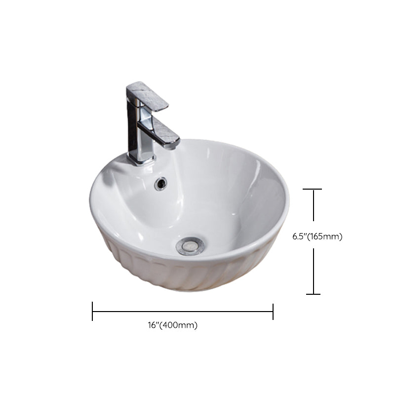 BowLift | Modern Sink Solid Color Porcelain Sink