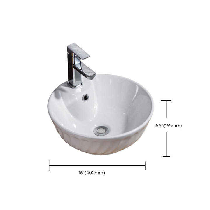 BowLift | Modern Sink Solid Color Porcelain Sink