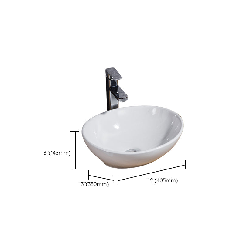 BowLift | Modern Sink Solid Color Porcelain Sink