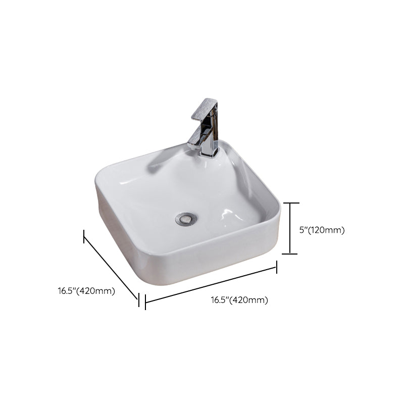 BowLift | Modern Sink Solid Color Porcelain Sink