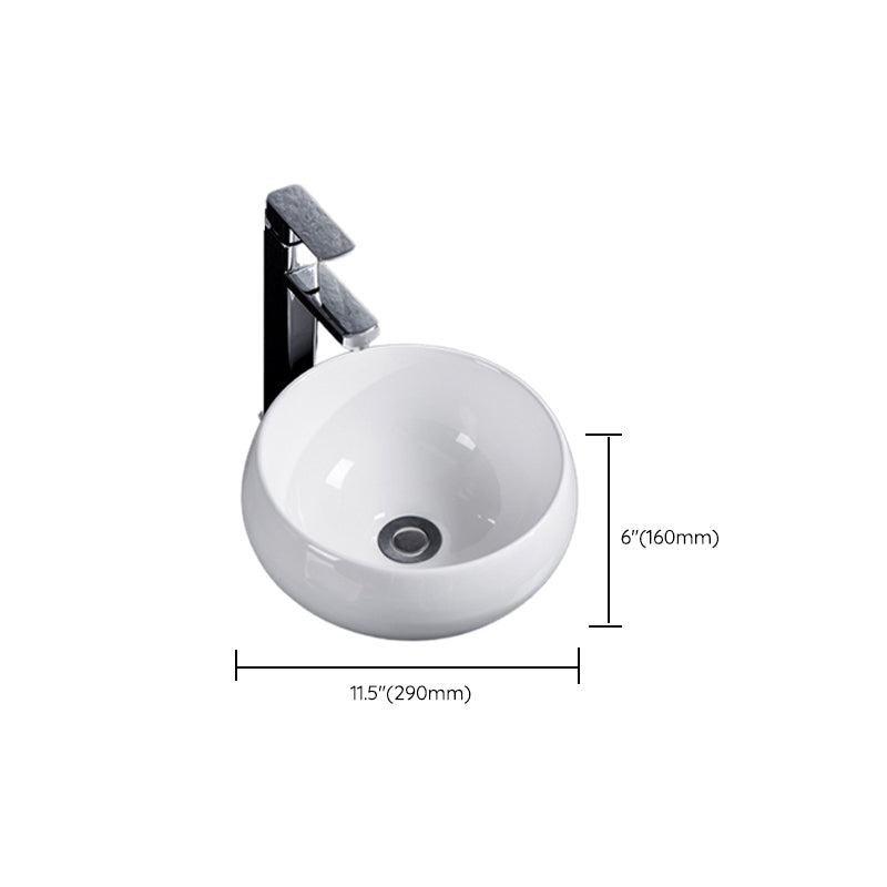 BowLift | Modern Sink Solid Color Porcelain Sink