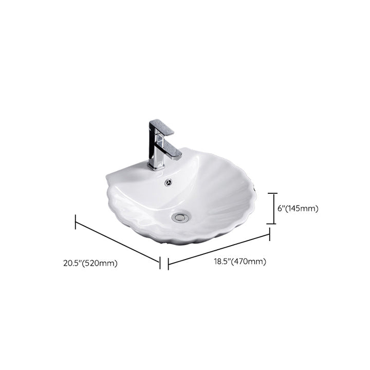 BowLift | Modern Sink Solid Color Porcelain Sink