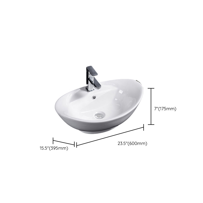 BowLift | Modern Sink Solid Color Porcelain Sink