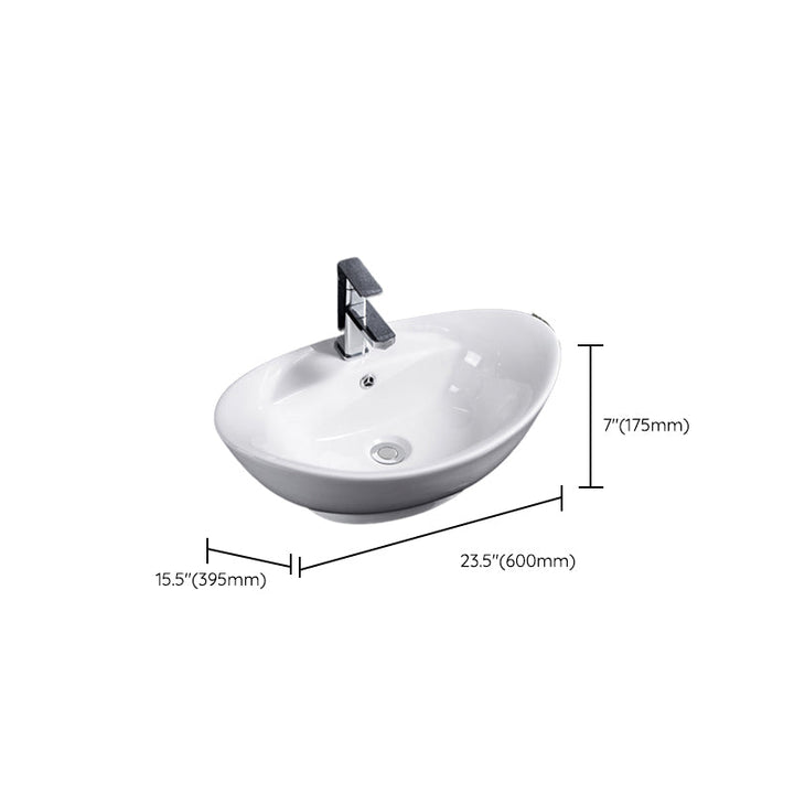 BowLift | Modern Sink Solid Color Porcelain Sink