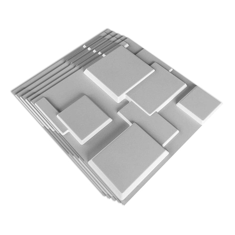 BowLift | Modern square wall panel Peel and stick texture pattern wall covering