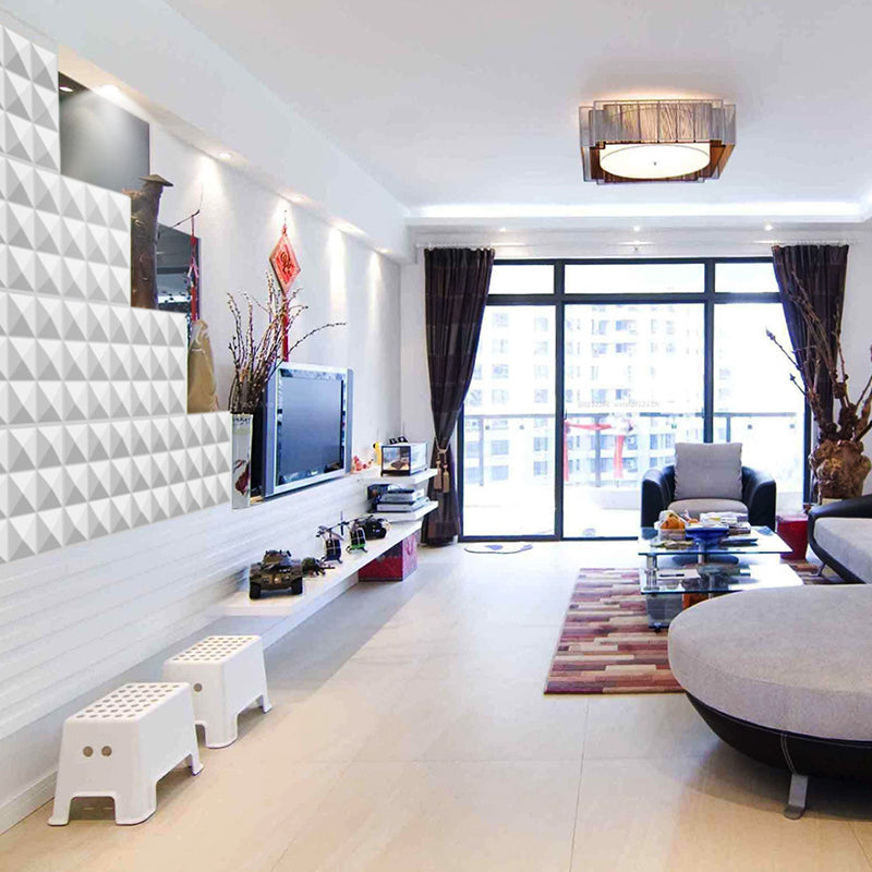 BowLift | Modern square wall panel Peel and stick texture pattern wall covering