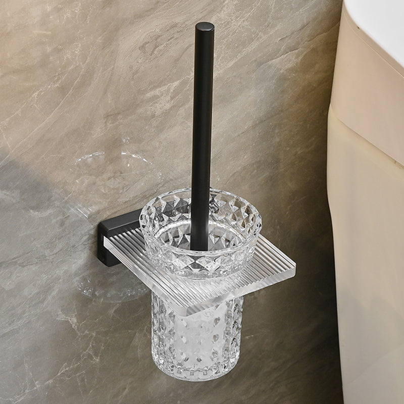 BowLift | Modern Bath Accessories Set Black Towel Bar Bath Shelf Bathroom Fixtures Set