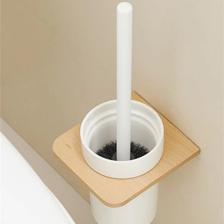 BowLift | White Bathroom Set Solid Wood & Aluminum Bathroom Accessories Individually or as a Set