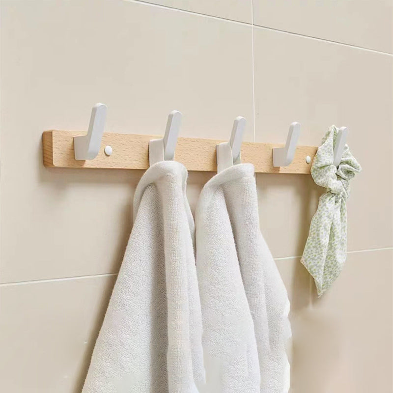 BowLift | White Bathroom Set Solid Wood & Aluminum Bathroom Accessories Individually or as a Set