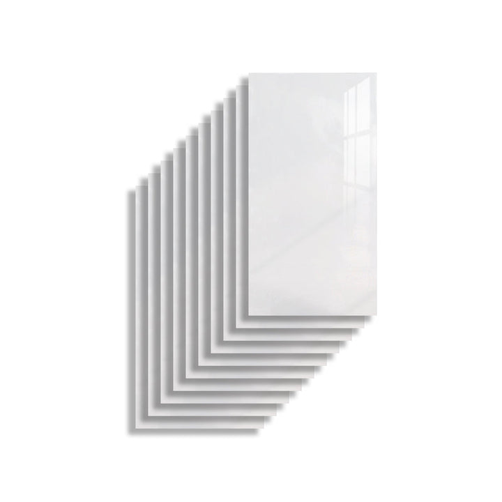BowLift | 10 Pack PVC Rectangular Peel & Stick Subway Tile Kitchen and Bathroom