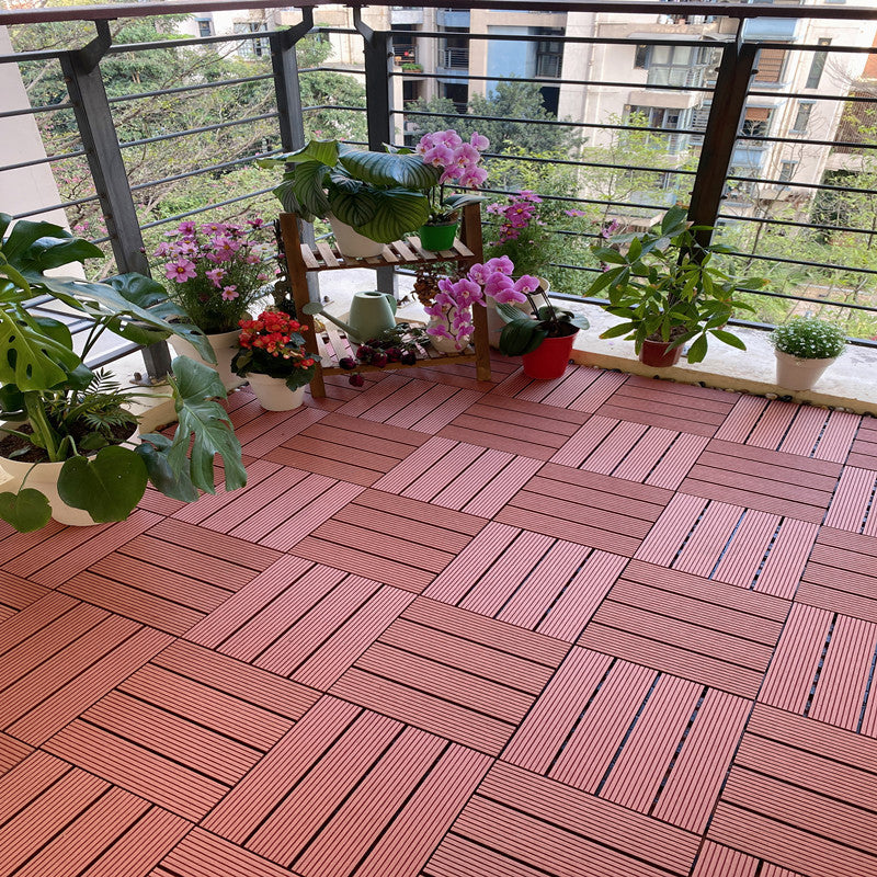 BowLift | Composite deck tile Solid Color Waterproof Patio Floor Tile