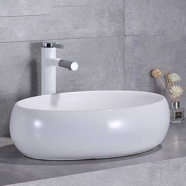 BowLift | Porcelain Washbasin Modern Simple Wash Bowl Bathroom Sink