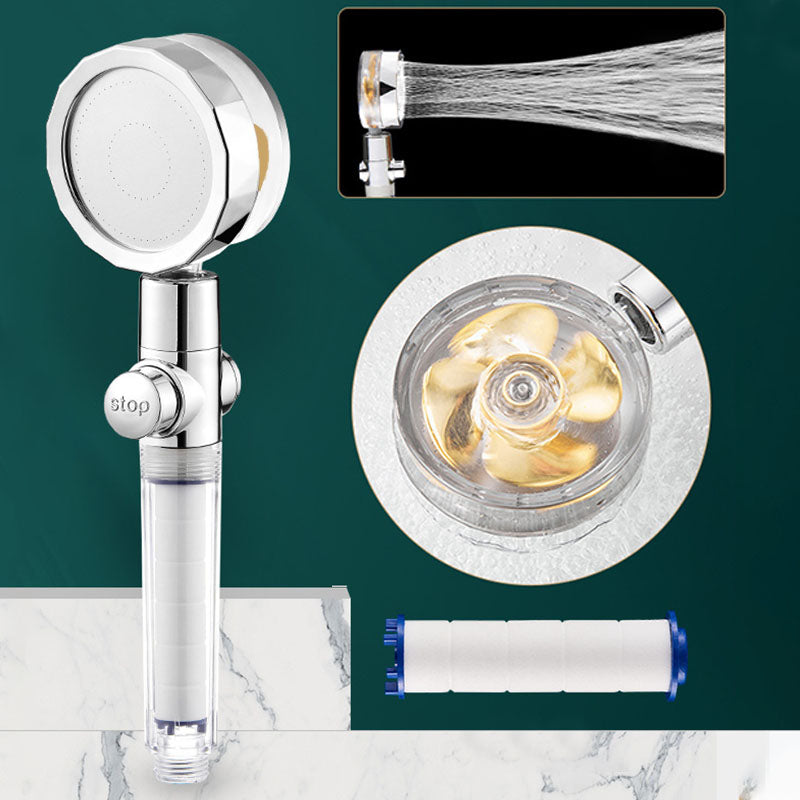 BowLift | Modern Shower Head Handheld Shower Head Plastic Wall Mount Round Shower Head Combo