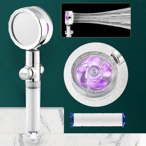 BowLift | Modern Shower Head Handheld Shower Head Plastic Wall Mount Round Shower Head Combo