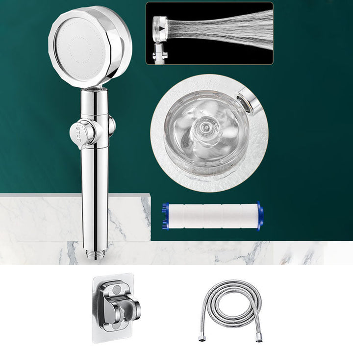 BowLift | Modern Shower Head Handheld Shower Head Plastic Wall Mount Round Shower Head Combo