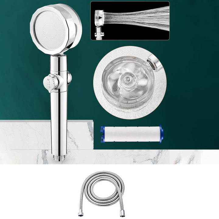 BowLift | Modern Shower Head Handheld Shower Head Plastic Wall Mount Round Shower Head Combo